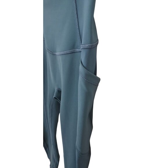 Lululemon All The Right Places Crop II Teal Athletic Leggings Women's Sz 2 - Picture 6 of 10